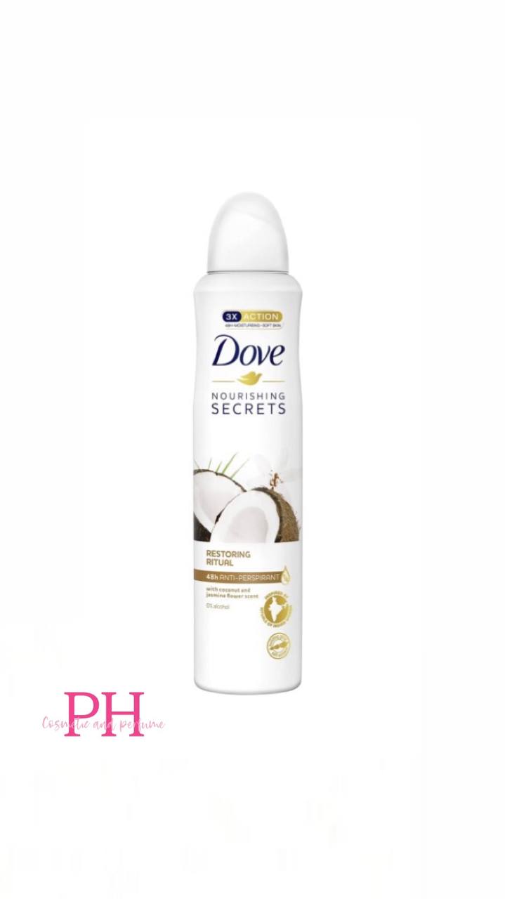 اسپری ضد تعریق بدن داو Dove رایحه نارگیل