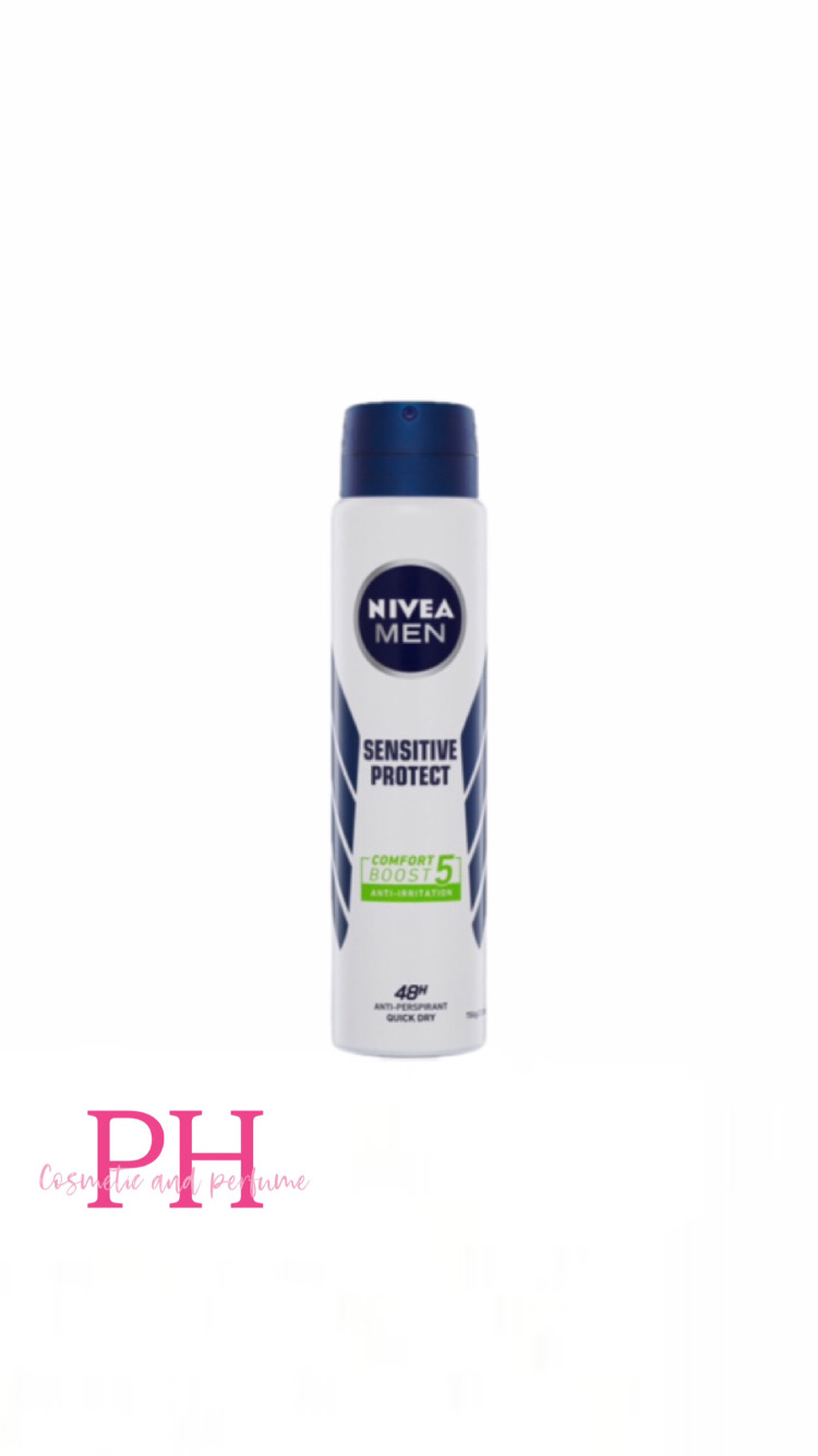 اسپری ضد تعریق بدن نیوا nivea مدل  Sensitive Protect مردانه