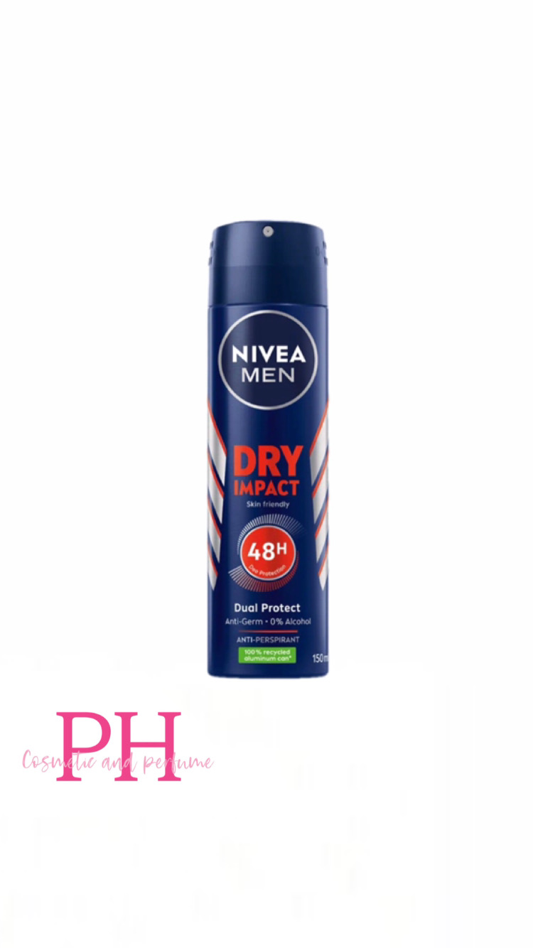 اسپری ضد تعریق بدن نیوا nivea مدل Dry Impact مردانه