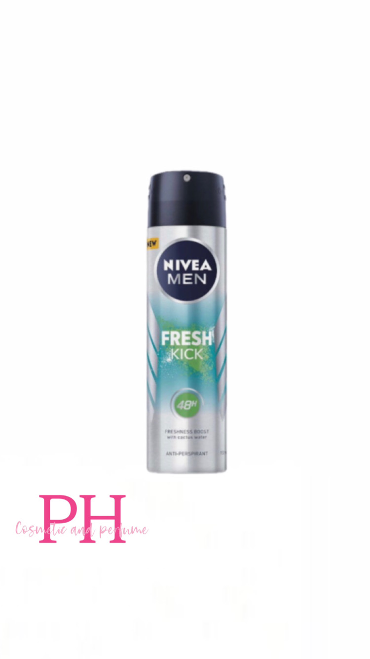 اسپری ضد تعریق بدن نیوا nivea مدل Fresh Kick مردانه(کاکتوس)