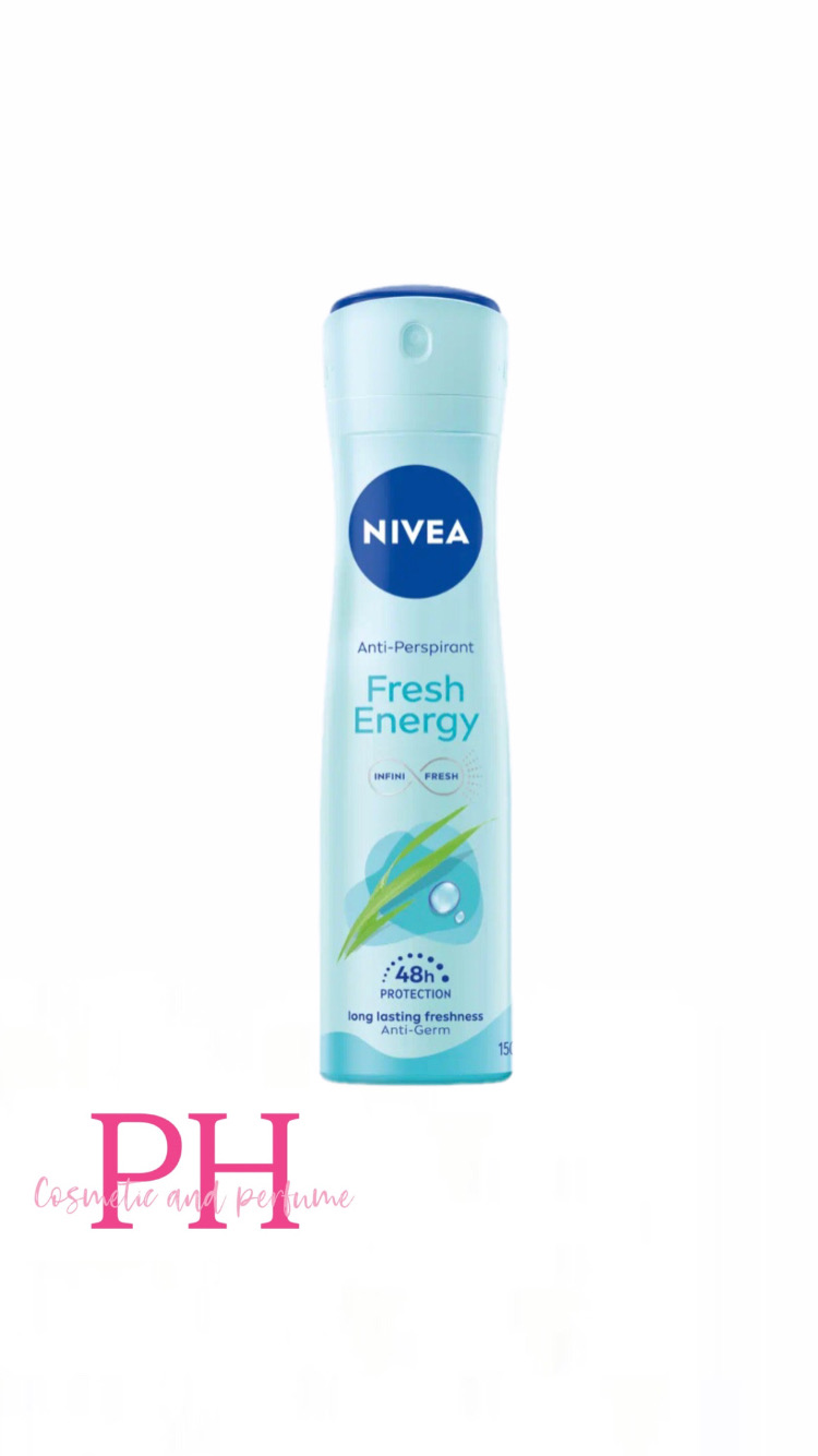 اسپری ضد تعریق بدن نیوا Nivea مدل Fresh Energy زنانه