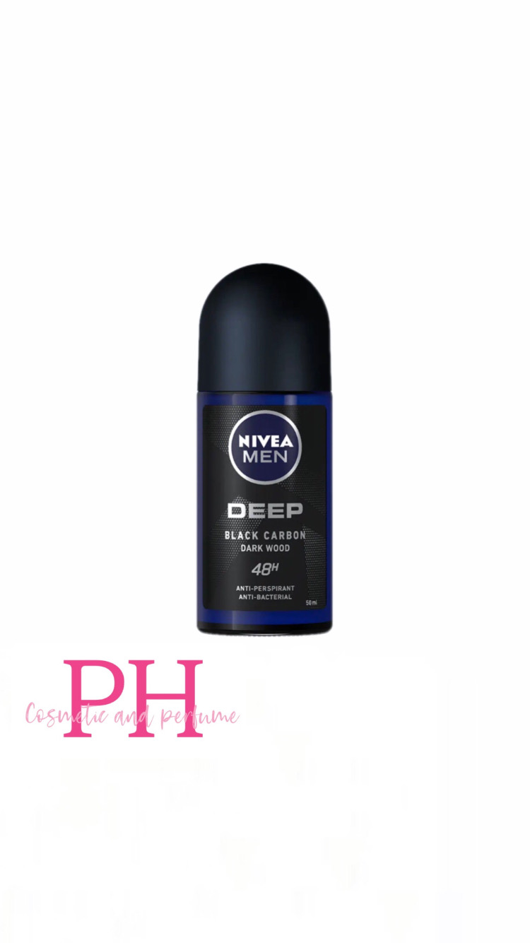 مام رول ضد تعریق نیوا Nivea مدل  Deep Black Carbon مردانه