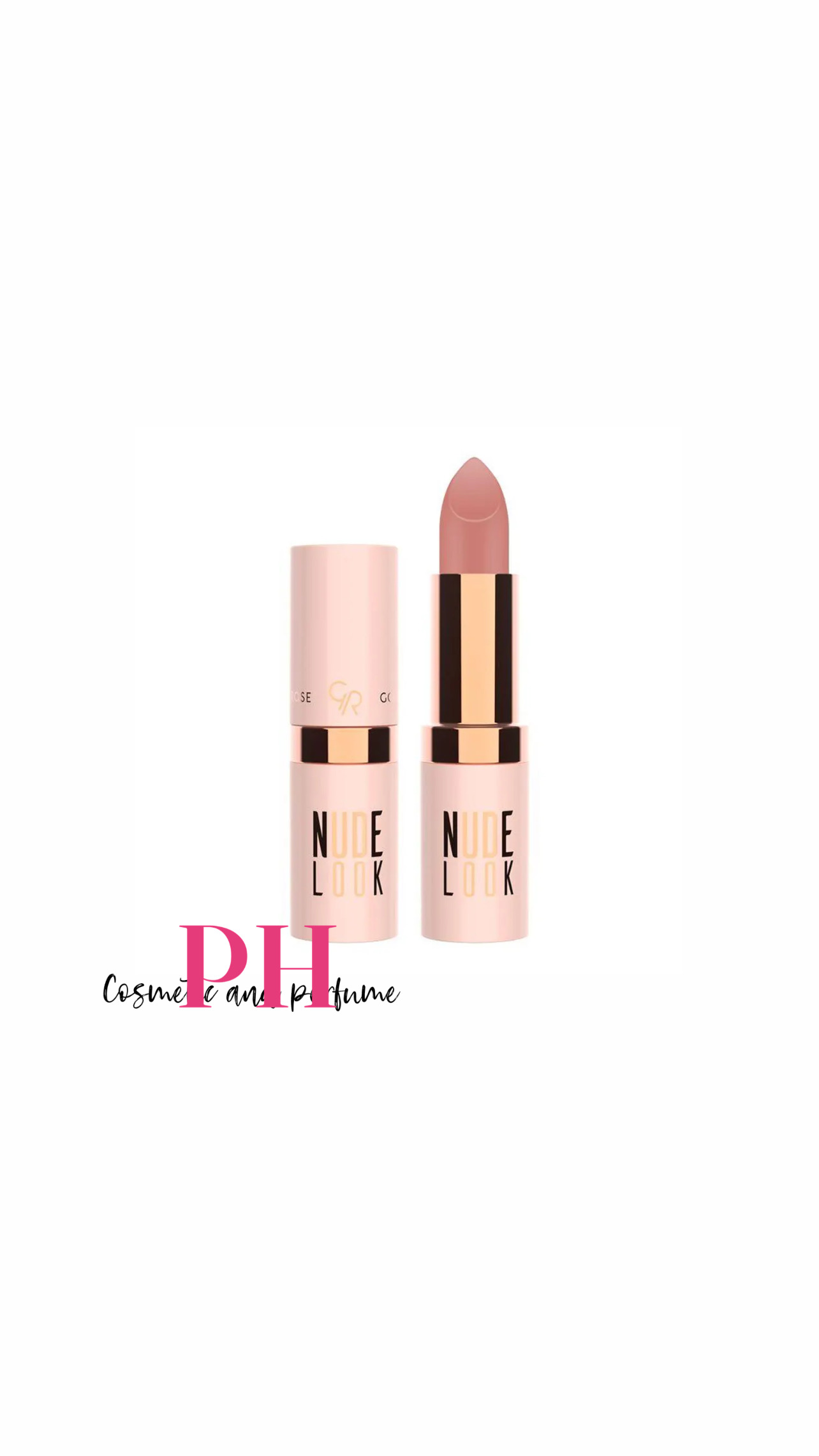 رژلب جامد نود لوک گلدن رز Golden rose nude look lipstick
