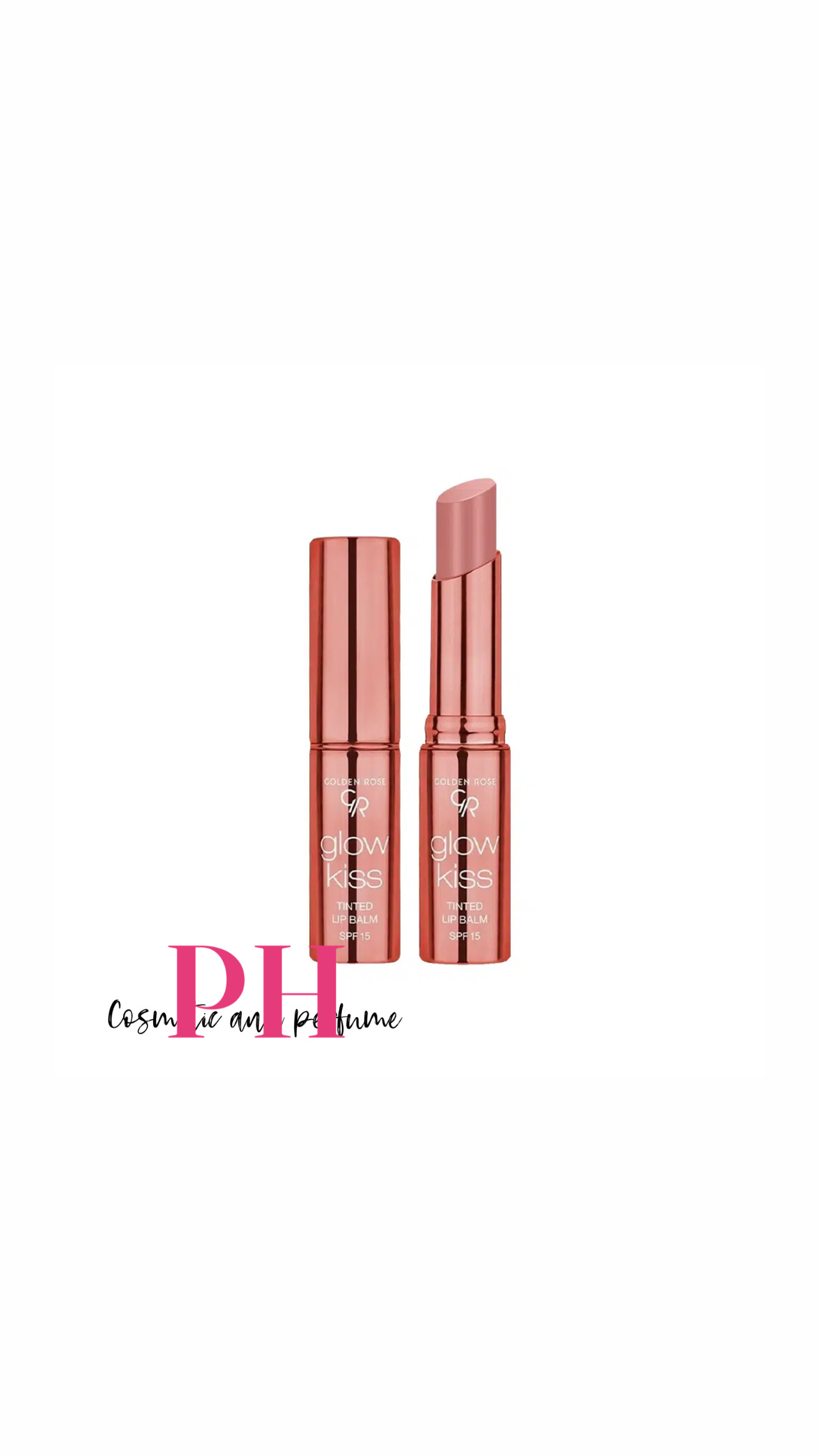 تینت بالم ویتامینه گلدن رز مدل Golden rose Glow kiss tinted