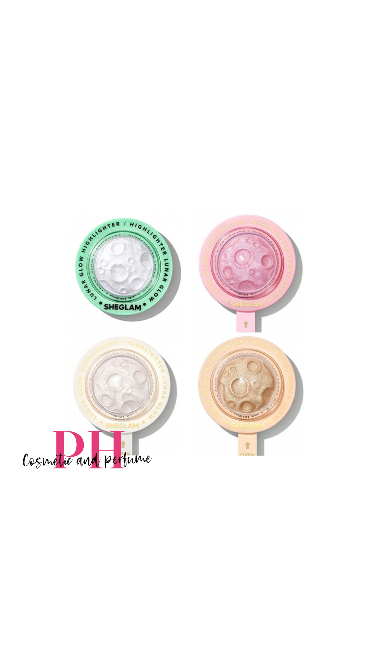هایلایتر فضایی شیگلم مدل  Sheglam Lunar glow hightlighter