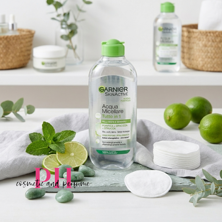میسلار واتر پاک کننده آرایش سبز گارنیر Garnier Micellar Water Tutto in 1