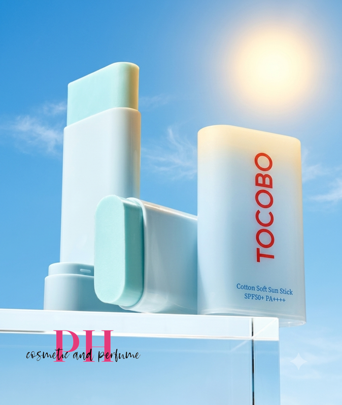 ضد آفتاب استیکی توکوبو مدل کاتن سافت آبی TOCOBO Cotton Soft Sun Stick SPF50