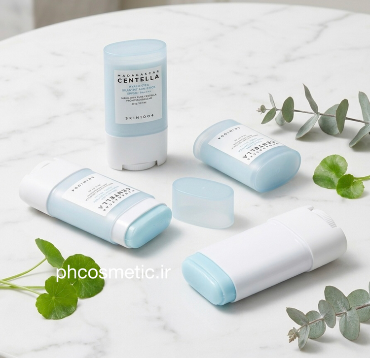 ضد آفتاب استیکی هیالو-سیکا سیلكیفیت ماداگاسکار سنتلا اسکین۱۰۰۴ SKIN1004 Madagascar Centella Hyalu-Cica Silky-Fit Sun Stick SPF50+ PA
