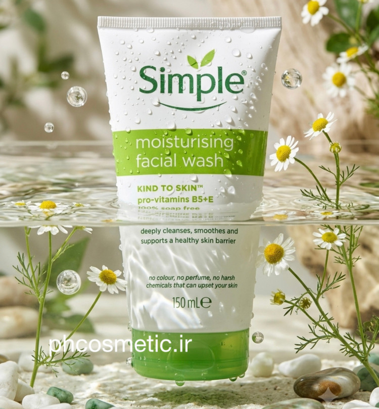 فیس واش ژل شستشوی صورت آبرسان سیمپل Simple Water Boost face Wash
