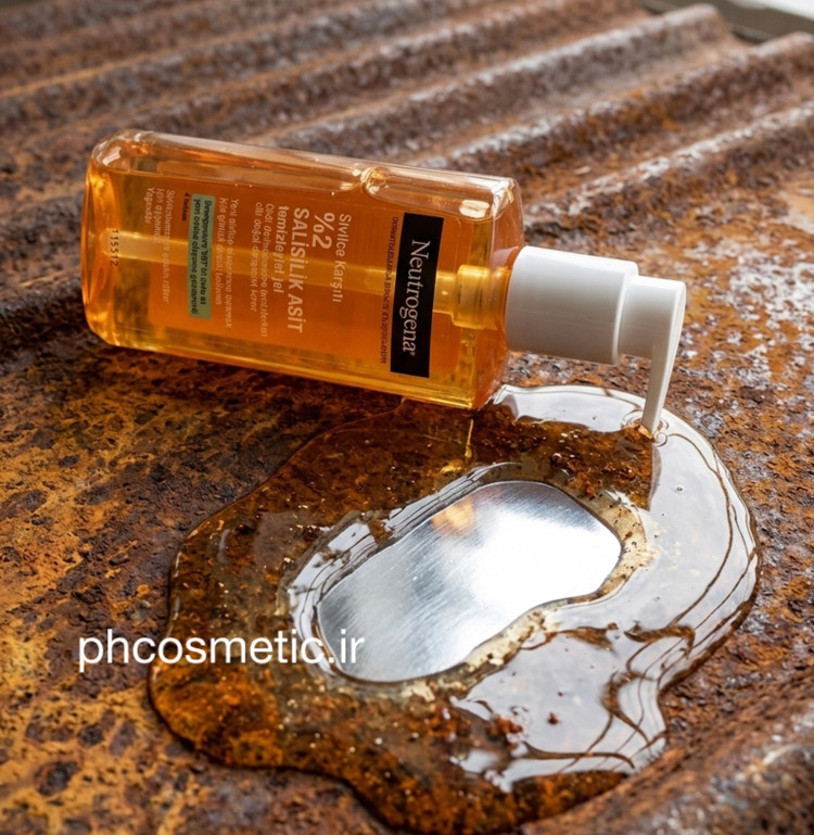 فیس واش ژل شستشوی صورت ٪۲ سالسیلیک اسید نیتروژینا Neutrogena 2% Salicylic Acid Face wash