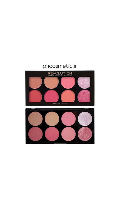 پالت رژگونه رولوشن شوگر اند اسپایس Revolution Ultra Blush Palette – Sugar & Spice