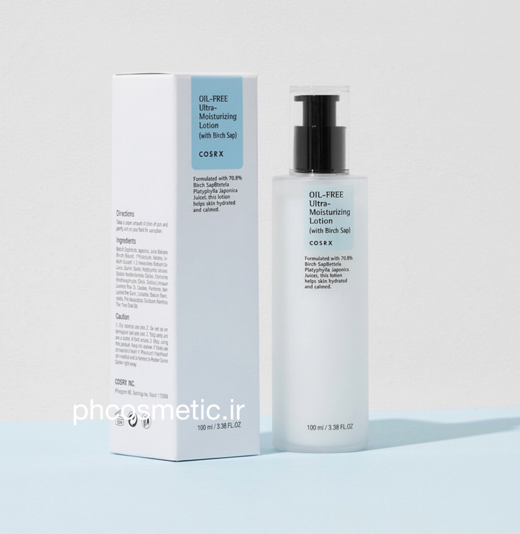 لوسیون آبرسان بدون چربی کوزارکس COSRX Oil-Free Ultra-Moisturizing Lotion