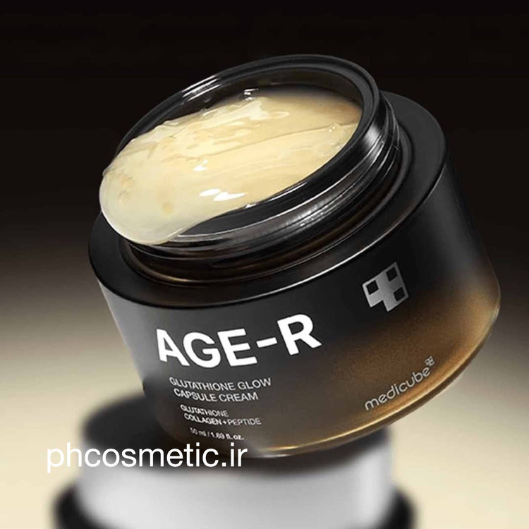 کرم کپسولی گلوتاتیون مدیکیوب Medicube AGE-R Glutathione Glow Capsule Cream