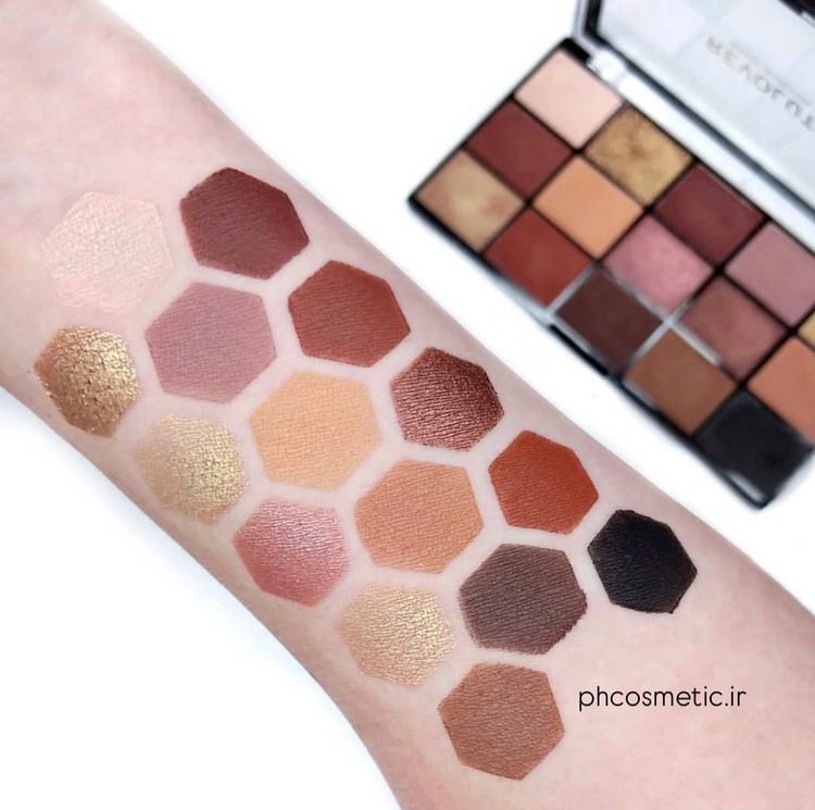 پالت سایه رولوشن ولوت رزMakeup Revolution Reloaded Eyeshadow Palette – Velvet Rose