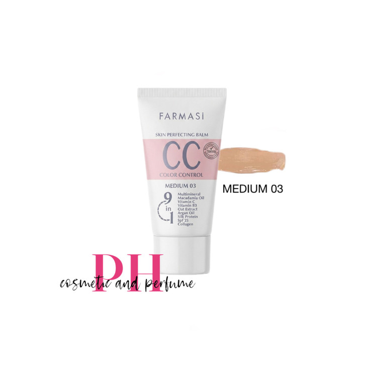 سی سی کرم فارماسی ccکرم رنگبندی Farmasi CC Cream