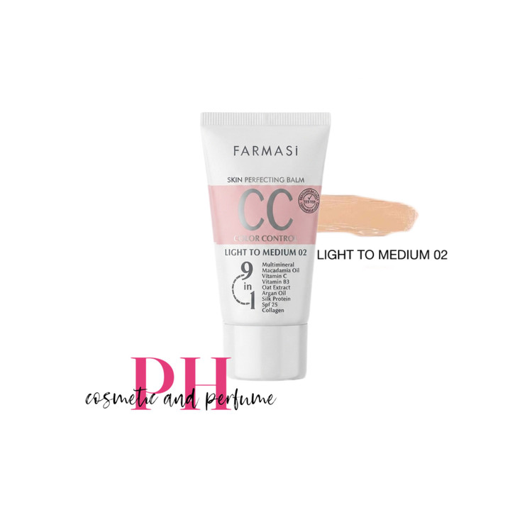 سی سی کرم فارماسی ccکرم رنگبندی Farmasi CC Cream